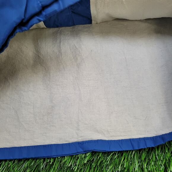 Vintage 80s Starter Coach Jacket Large 24x27 Blue - Picture 3 of 15